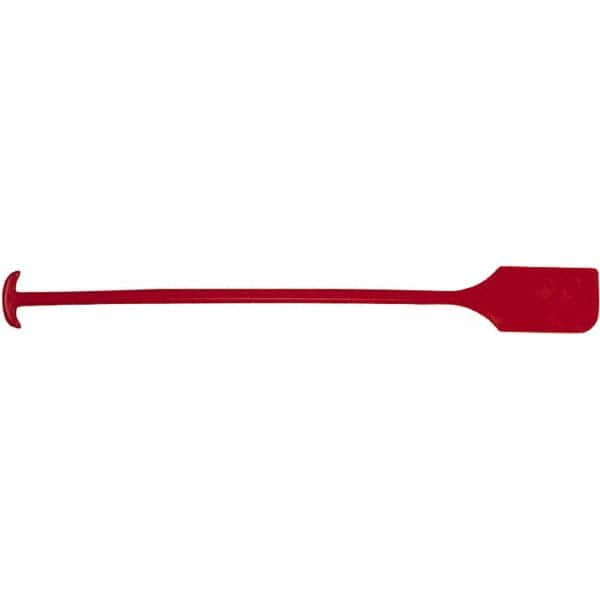 Red Polypropylene Mixing Paddle without Holes MPN:67774