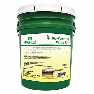 Vacuum Pump Oil 5 gal Pail 10 SAE Grade MPN:84104