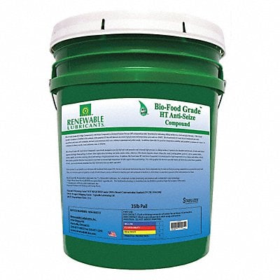 Food Grade Anti-Seize 35 lb Pail MPN:87564