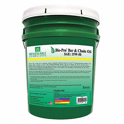 Chainsaw Lube 5 gal Pail MPN:80614