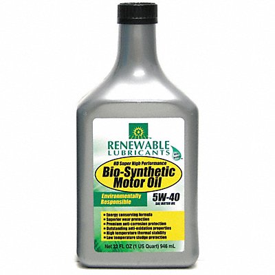 Engine Oil 5W-40 Bio-Synthetic 1qt MPN:85251