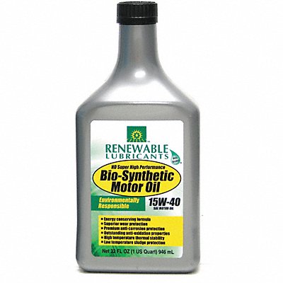 Engine Oil 15W-40 Bio-Synthetic 1qt MPN:85351