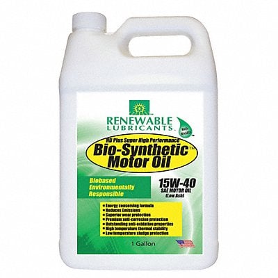 Engine Oil 15W-40 Bio-Synthetic 1gal MPN:85353