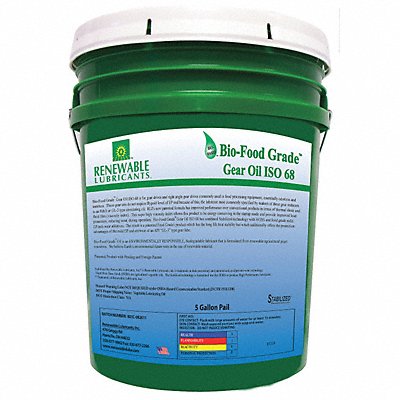 Food Grade Gear Oil 5 Gal MPN:87224