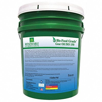 Gear Oil Biobased ISO 150 5 Gal NSF H1 MPN:87244