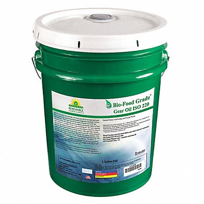 Gear Oil Bio-Based ISO 220 5 Gal NSF H1 MPN:87254