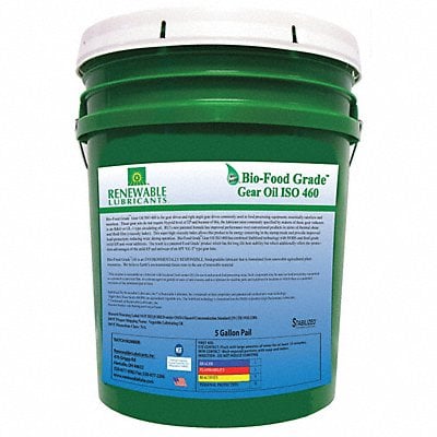 Gear Oil Biobased ISO 460 5 Gal NSF H1 MPN:87274