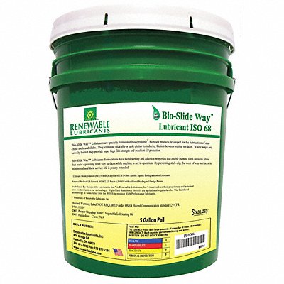 Slide Way Oil Bio-SW 5 Gal ISO 68 MPN:86914