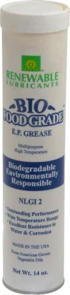 Extreme Pressure Grease: 14 oz Cartridge, Biobased & High Oleric Base Stock MPN:87501