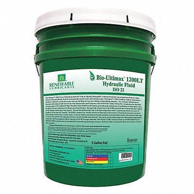 Hydraulic Oil Pail Yellow 5 gal. MPN:81324