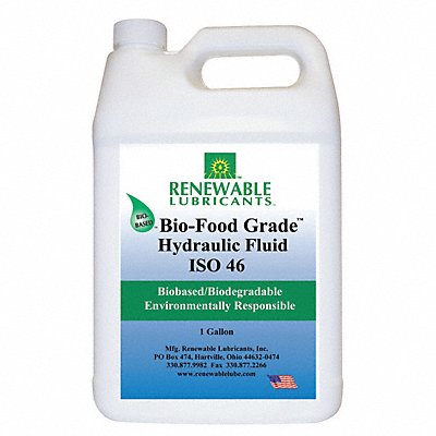 Bio-Food Grade Hydraulic Fluid 1 Gal 46 MPN:87133