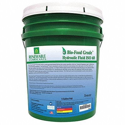 Bio-Food Grade Hydraulic Fluid 5 Gal 68 MPN:87144