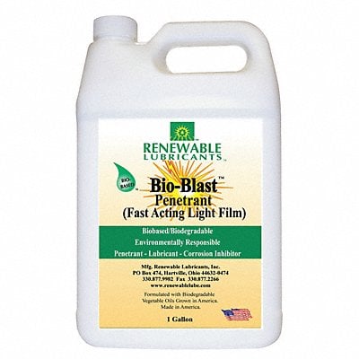 Penetrant Lubricant Bio-Blast 1 Gal MPN:80353