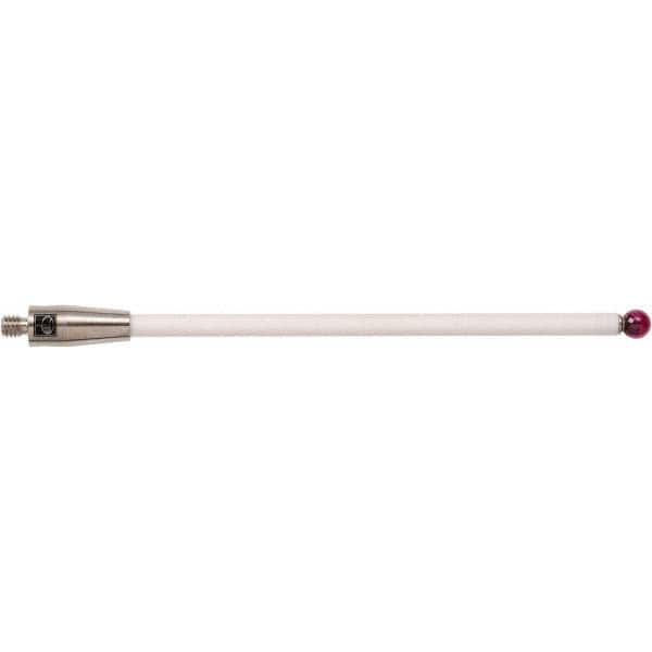 CMM Ball Stylus: 5 mm Ball Dia, 100 mm OAL, M4 MPN:A-5000-9761