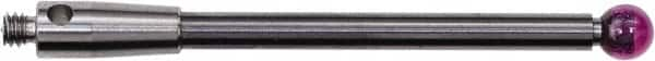 CMM Ball Stylus: 3 mm Ball Dia, 30 mm OAL, M2 MPN:A-5003-0040