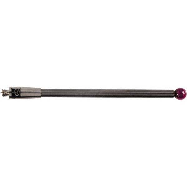 CMM Ball Stylus: 3 mm Ball Dia, 35 mm OAL, M2 MPN:A-5003-0041