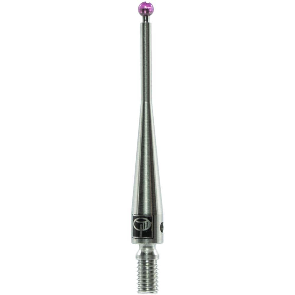 CMM Ball Stylus: 2 mm Ball Dia, 31.5 mm OAL, M3 MPN:A-5003-0077