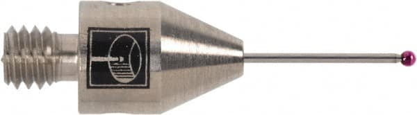 CMM Ball Stylus: 1 mm Ball Dia, 20 mm OAL, M4 MPN:A-5003-4792