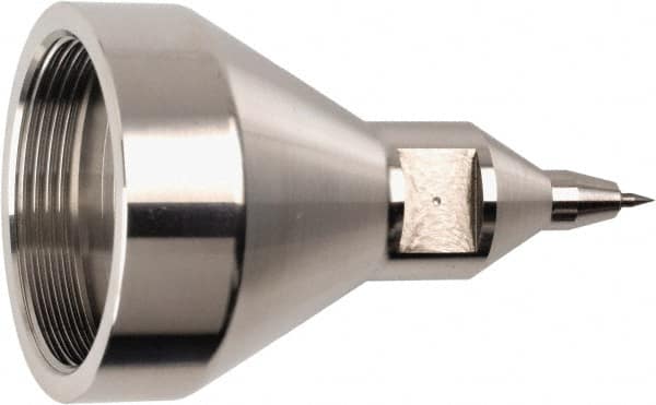 CMM Ball Stylus: 0.12 mm Ball Dia, 57 mm OAL, 1-1/4 - 20 MPN:A-5003-7675