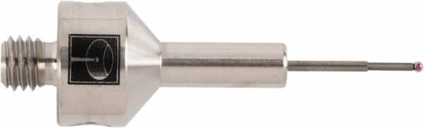 CMM Ball Stylus: 1 mm Ball Dia, 32 mm OAL, M5 MPN:A-5555-0053