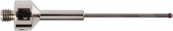 CMM Ball Stylus: 2 mm Ball Dia, 58 mm OAL, M5 MPN:A-5555-0060