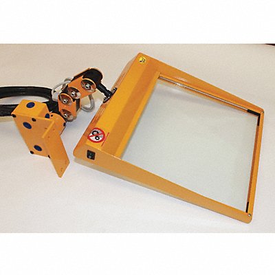 Machine Guard Laminated Glass Yellow MPN:MO-3-L-CM-VT