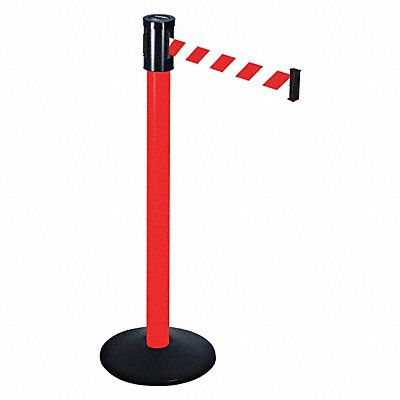 Belt Barrier PVC Red/White 15 ft. MPN:321PRD-RWD