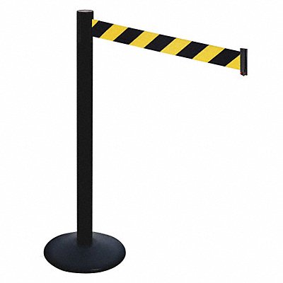 Barrier Post 40 in H Black/Yellow Belt MPN:331PSB-BYD
