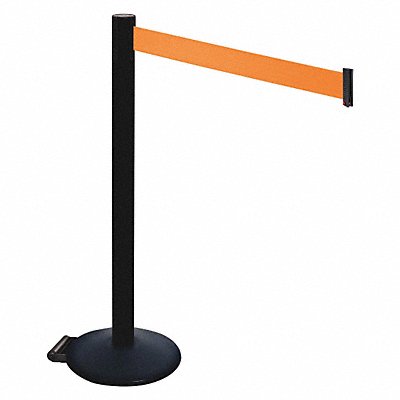 Barrier Post Orange Belt w/Wheels MPN:335PSB-OR