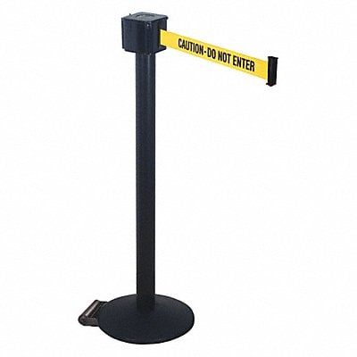 Barrier Post with Belt 40 in H 30 ft L MPN:PM412-30BA-CAU