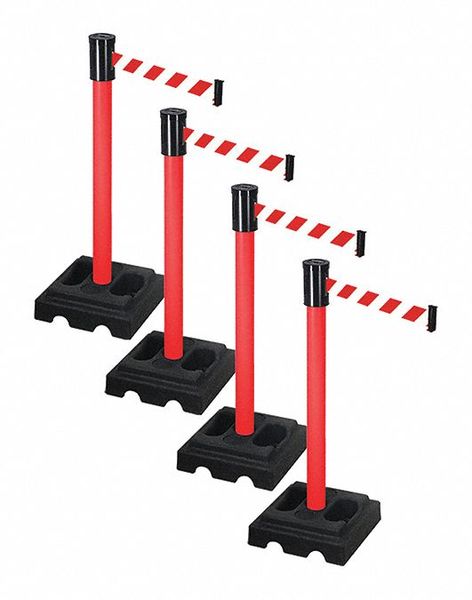 Barrier Systems Post Red 15 ft Belt MPN:PSBA322PRD-RWD