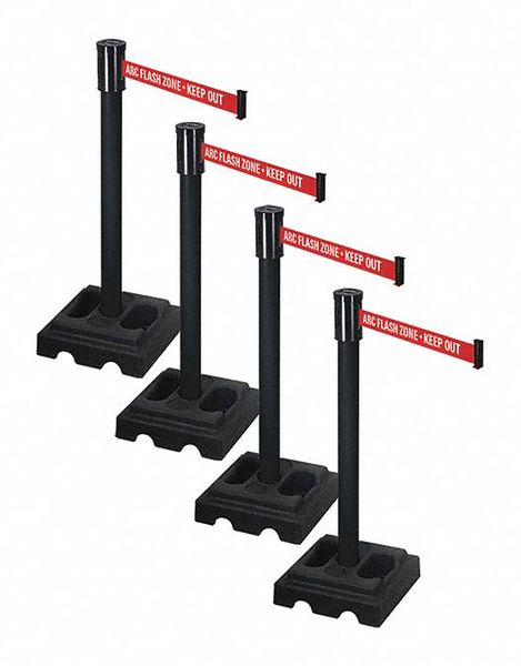 Barrier Systems Post Black 14 ft Belt MPN:PSBA322PSB-ARC