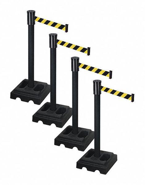 Barrier Systems Post Black 15 ft Belt MPN:PSBA322PSB-BYD