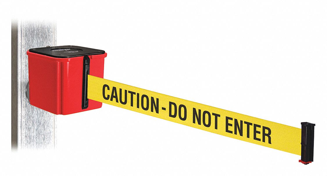 Belt Barrier Caution Do Not Enter MPN:WH412RD15-CAU-MM