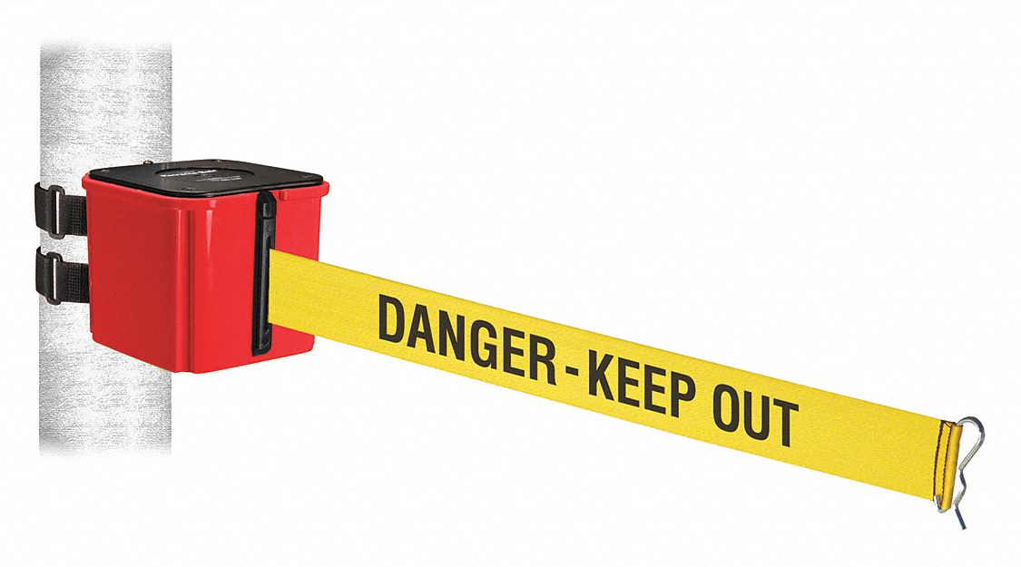 Belt Barrier 15ft Belt L Danger Keep Out MPN:WH412RD15-DKO-V