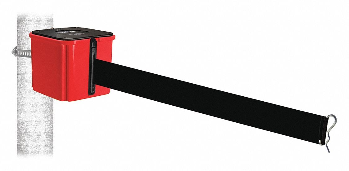 Belt Barrier 4 H Black Belt No Belt Msg MPN:WH412RD25-BK-HC
