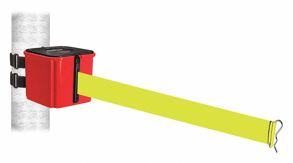 Belt Barrier Red Fluorescent Yllw Belt MPN:WH412RD30-FY-V