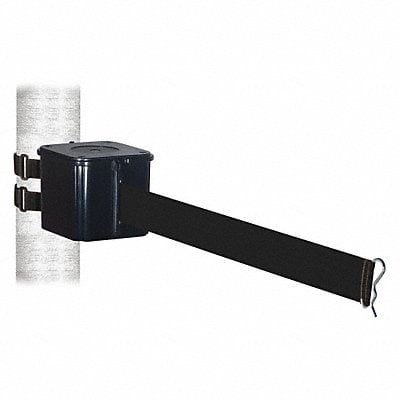 Belt Barrier Blk Wall Mt Blk Belt 20ftL MPN:WH412SB20-BK-V