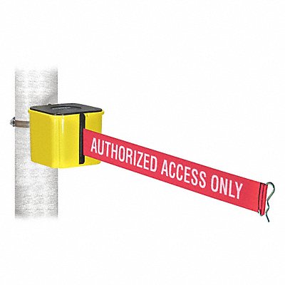 Retractable Belt Barrier Yellow 15 ft MPN:WH412YW15-AAO-HC