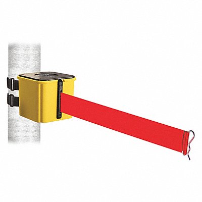 Belt Barrier Ylw Wall Mt Red Belt 15ftL MPN:WH412YW15-RD-V