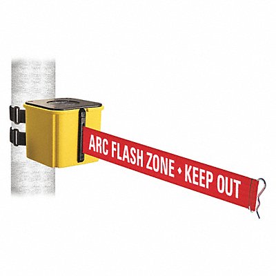 Belt Barrier Ylw ARC Flash Zone Keep Out MPN:WH412YW30-ARC-V