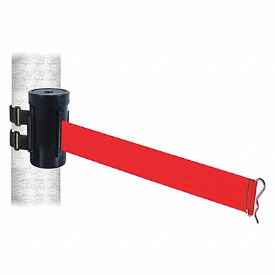 Belt Barrier Blk Wall Mt Red Belt 10ftL MPN:WH700SB-RD-V