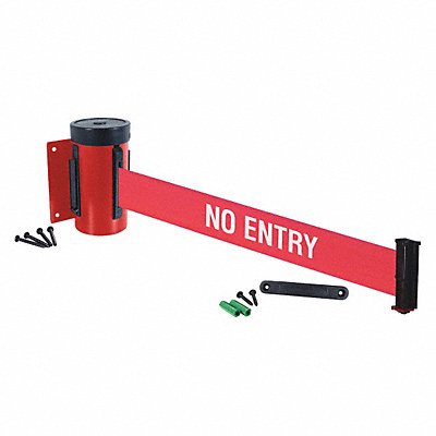 Retractable Belt Barrier 10 ft Red MPN:WM700RD-NE-RE