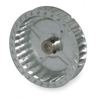 BlowerWheel 7-5/8 Dia 4 W CW Closed End MPN:B762-400HS R