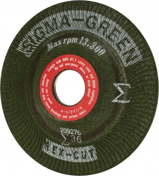 Depressed Grinding Wheel:  Type 27,  4-1/2