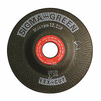 Grinding Wheel 5 x 7/8 36 Grit MPN:730005