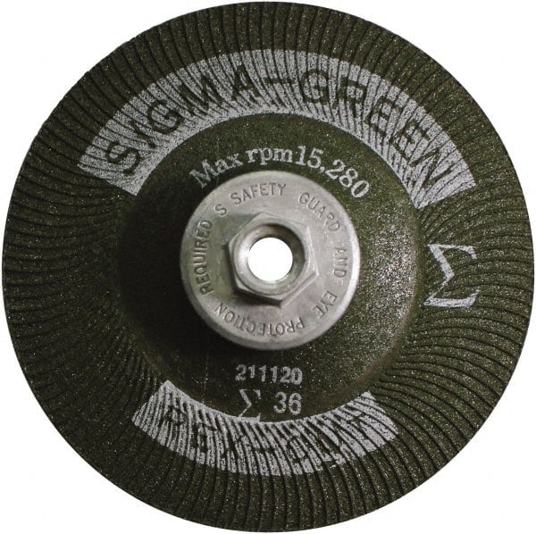 Depressed Grinding Wheel:  Type 27,  4