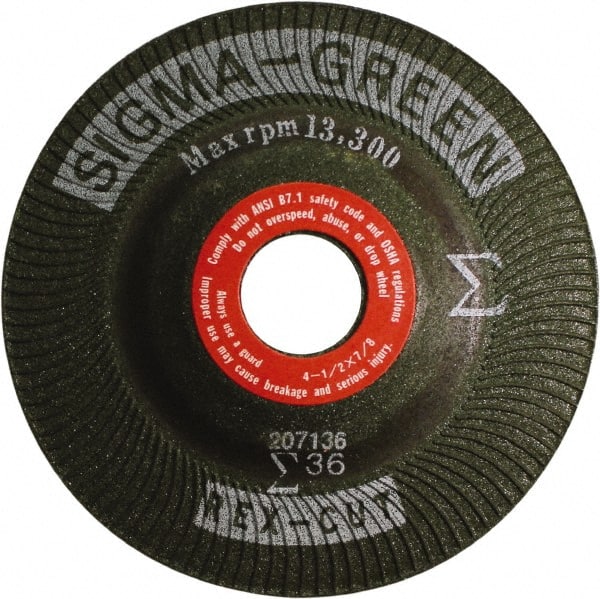 Depressed Grinding Wheel:  Type 27,  4-1/2