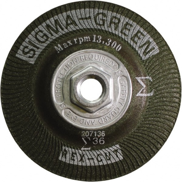 Depressed Grinding Wheel:  Type 27,  4-1/2