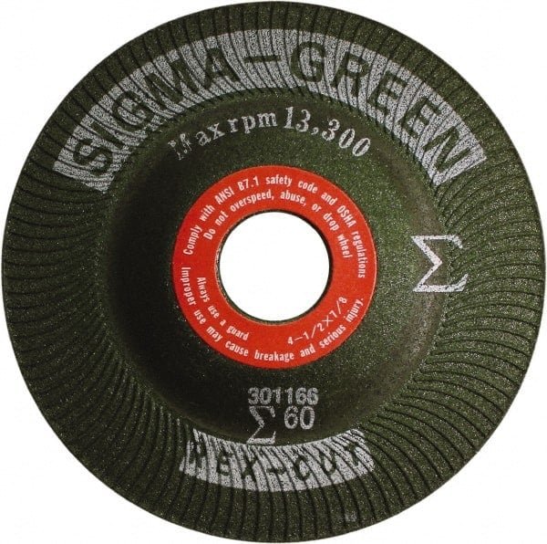 Depressed Grinding Wheel:  Type 27,  4-1/2